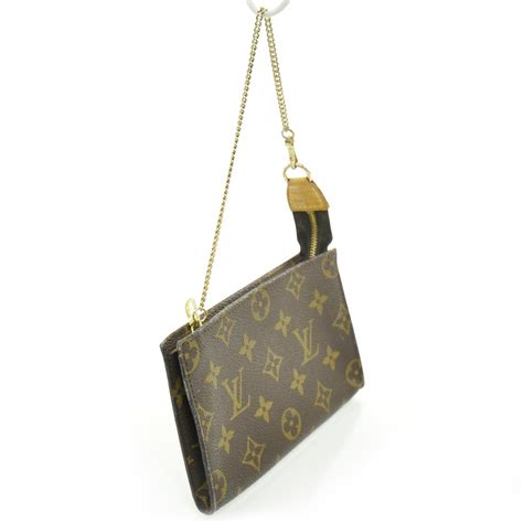 louis vuitton pochette gold chain